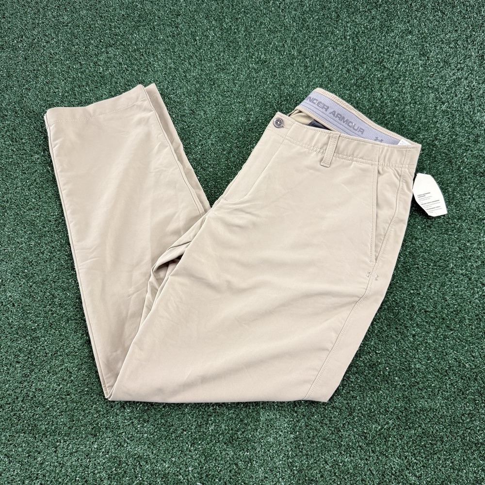 New Under Armour Pants Men's Size 40x32 Taper Stretch Athletic Wear